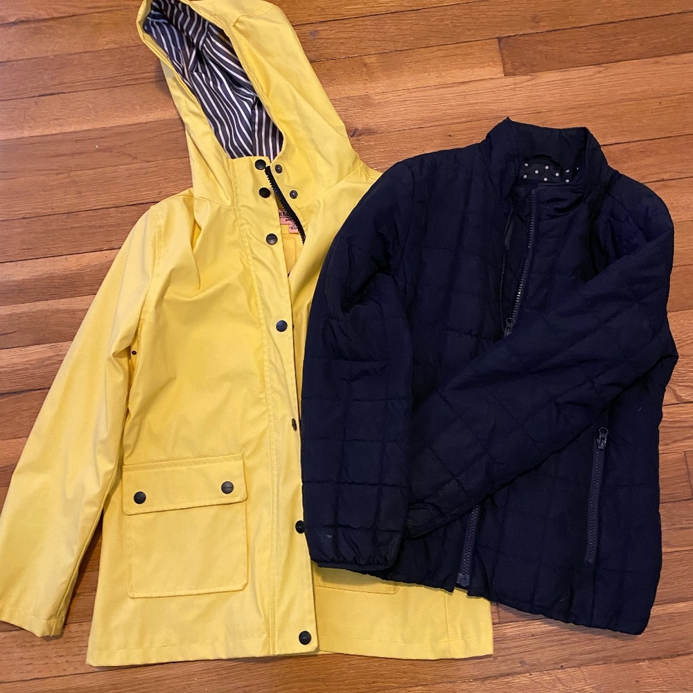 Raincoat and Lightweight Jacket